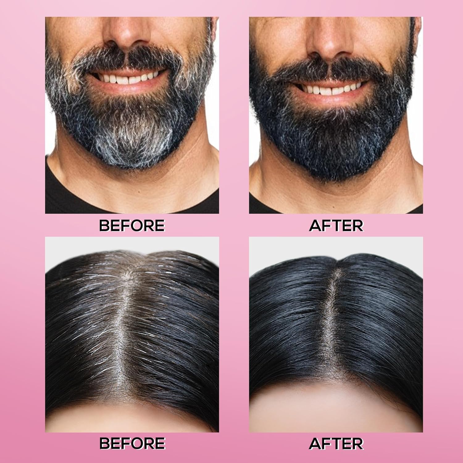 Renee Cover-Up Hair Powder - Black |4 gms|MRP 750