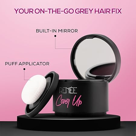 Renee Cover-Up Hair Powder - Brown|4 gms|MRP 750