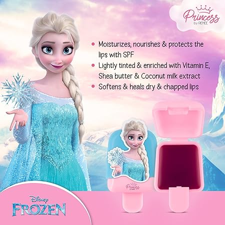 Renee Disney Frozen Princess Popsicle Elsa Lip Balm|2 gms|MRP 399