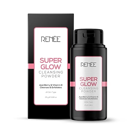 Renee Super Glow Cleansing Powder|25 gms|MRP 450