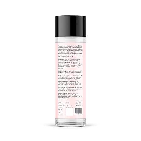 Renee Rice Water & Niacinamide Toner|135 ml|MRP 399