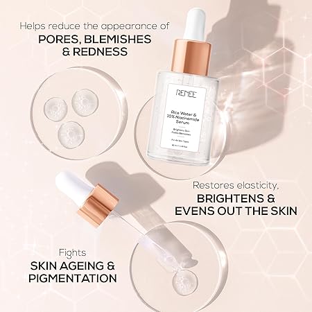 Renee Rice Water & 10% Niacinamide Face Serum|30 ml|MRP 499