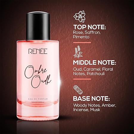 Renee Ombre Oud Eau De Parfume|50 ml|MRP 599