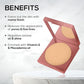 Renee PRO Power Puff Compact Powder - 030 Encourage|9 gms|MRP 699