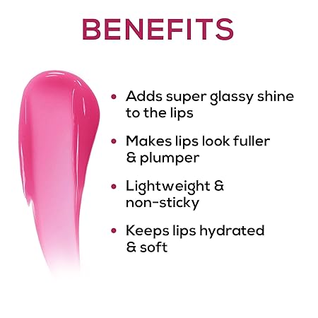 Renee Hot Lips Pink Lip Gloss|4.5 ml|MRP 250