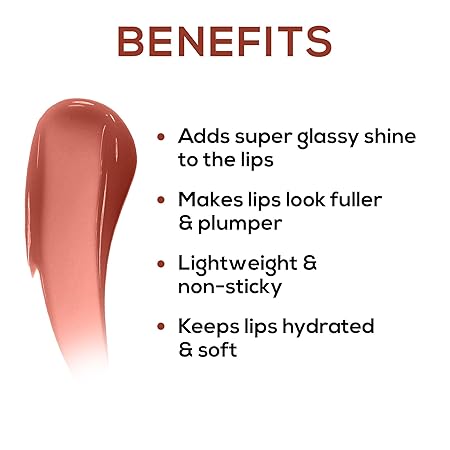Renee Hot Lips Nude Lip Gloss|4.5 ml|MRP 250