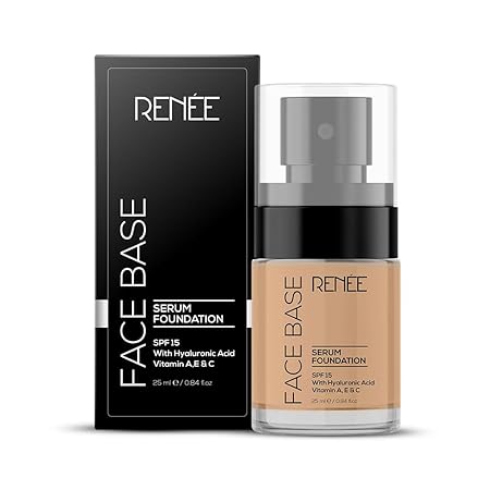 Renee Face Base Serum Foundation - 03 Iconic|25 ml|MRP 650