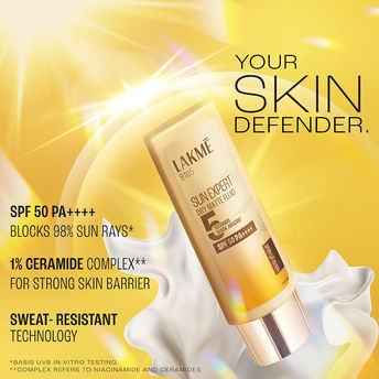 Lakm? Sun Expert Dry Matte Fluid SPF 50 Sunscreen|50 ml|MRP 499