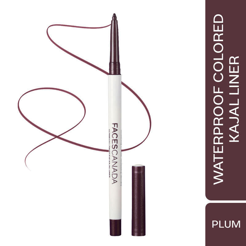Faces Canada UltimePro Twist Eye Kajal Liner - Plum 04|0.35 gms|MRP 599