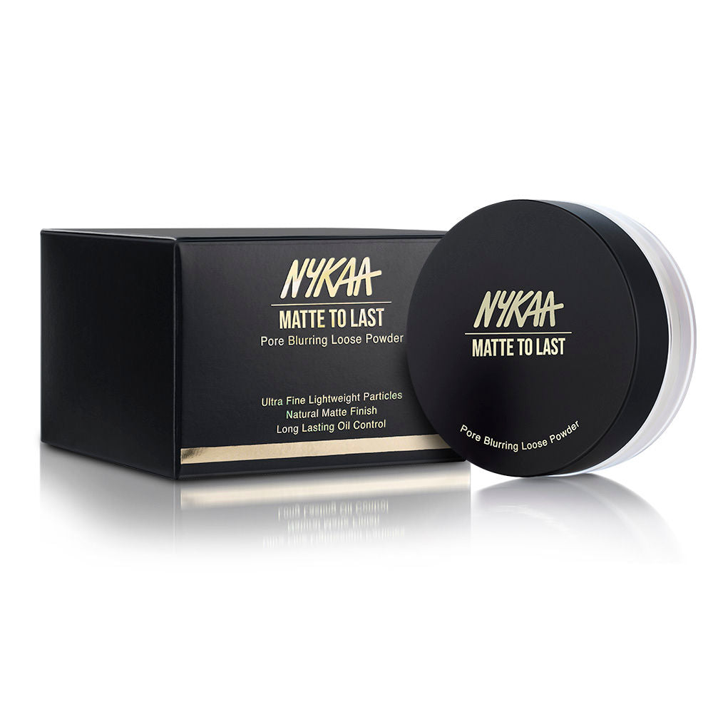 Nykaa Matte to Last Oil Control Loose Setting Powder - Bake, Blur & Set! - White|10 gms|MRP 799
