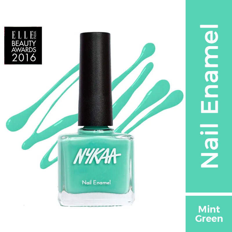 Nykaa Nail Enamel Polish - Mint Meringue 65|9 ml|MRP 189