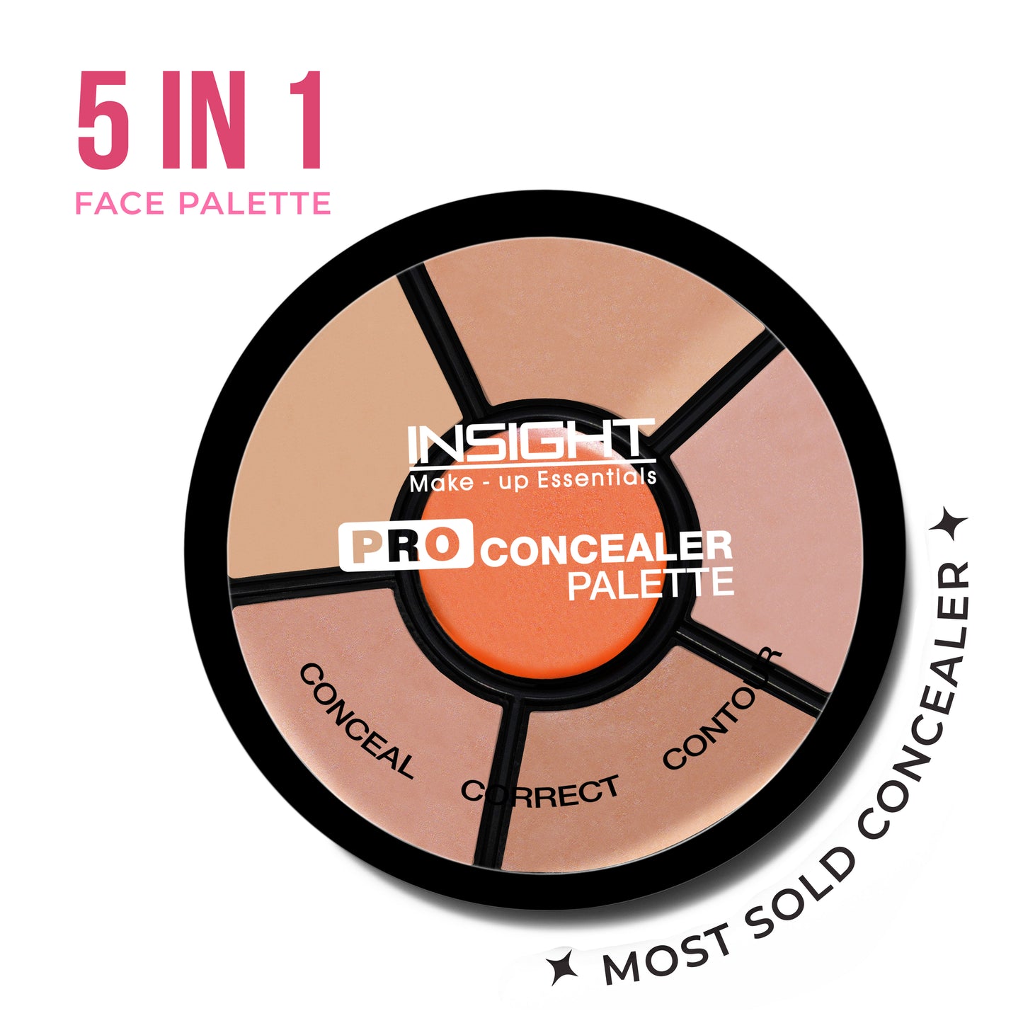 Insight Pro Concealer Palette Concealer|15 gms|MRP 240
