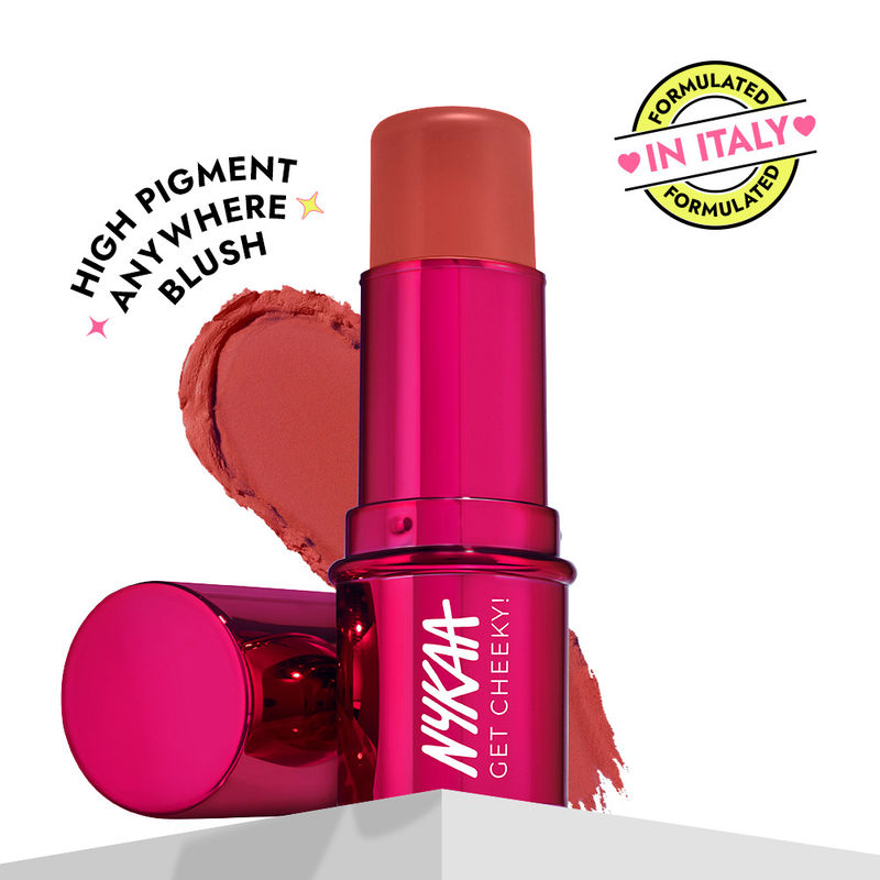 Nykaa Get Cheeky Blush Stick - Rosy Rush|7.5 gms|MRP 599