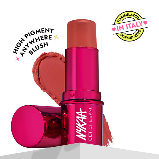 Nykaa Get Cheeky Blush Stick - Rosy Rush|7.5 gms|MRP 599