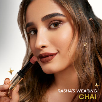 Nykaa Matte to Last No Transfer Long Lasting Lipstick - Chai|3.5 gms|MRP 599