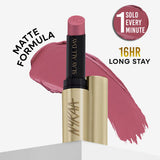 Nykaa Matte to Last No Transfer Long Lasting Lipstick - Kashi|3.5 gms|MRP 599