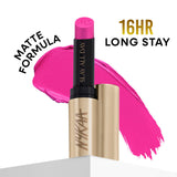 Nykaa Matte to Last No Transfer Long Lasting Lipstick - Kudi|3.5 gms|MRP 599