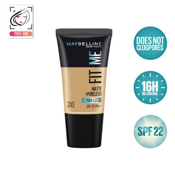 Maybelline Fit Me Tube Foundation � 310 Sun Beige|18 ml|MRP 329