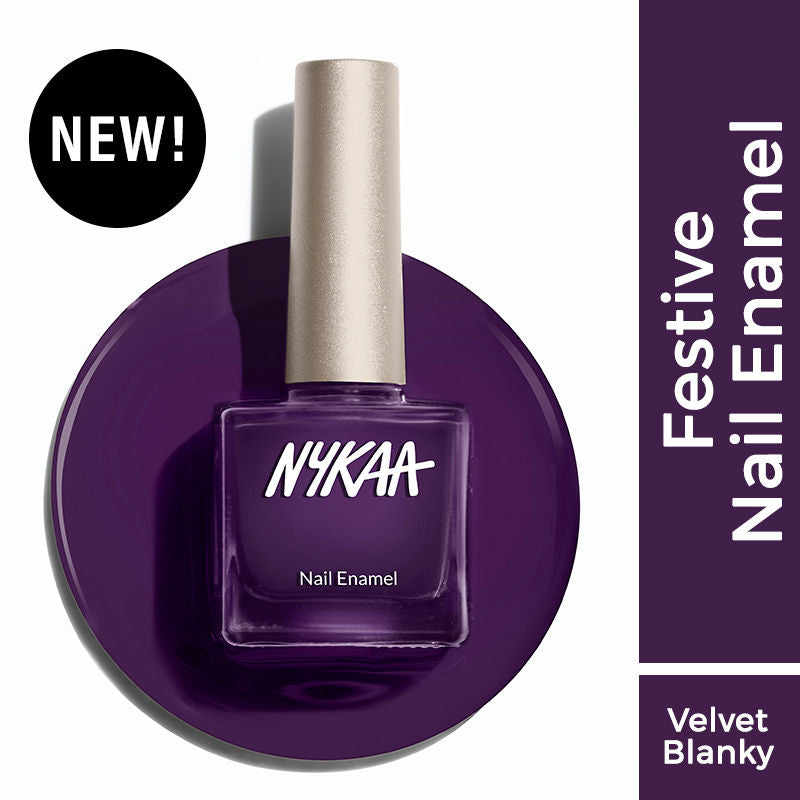 Nykaa Creme Nail Enamel - Velvet Blanky 452|9 ml|MRP 229