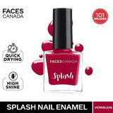 Faces Canada Splash Nail Enamel � 138 Vermilion|8 ml|MRP 129