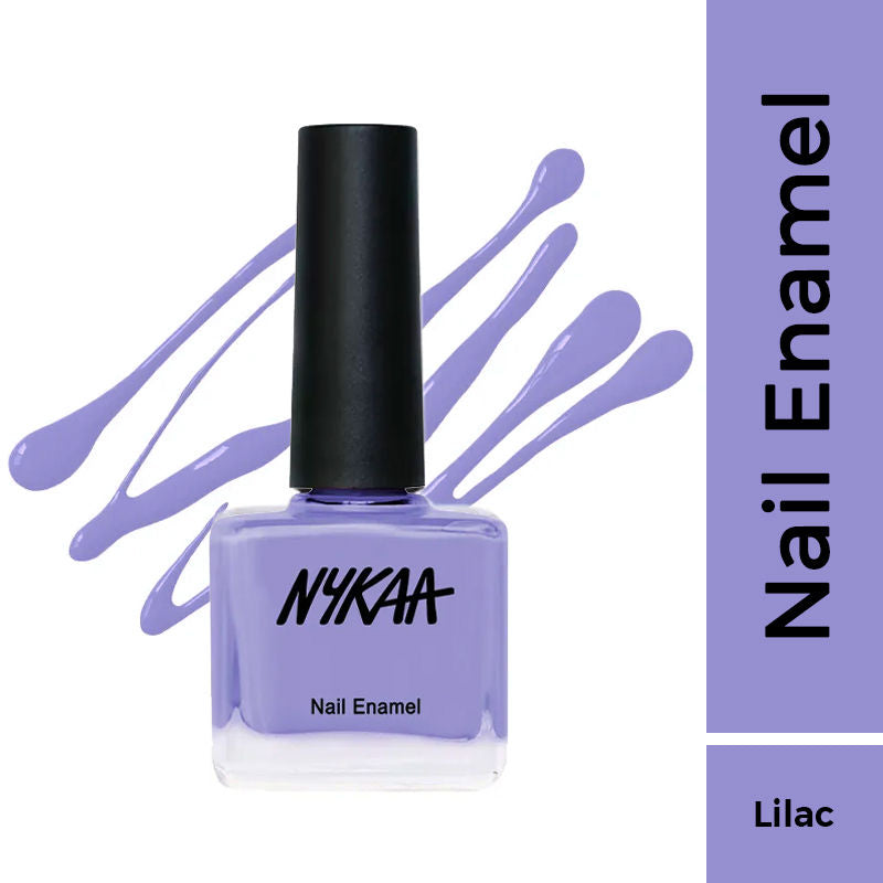 Nykaa Nail Enamel Polish - Lilac Cupcake 73|9 ml|MRP 189