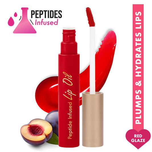 Insight Peptide Infused Lip Oil 02 Red Glaze|4.5 gms|MRP 240