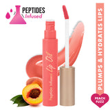 Insight Peptide Infused Lip Oil 04 Peach Fuzz|4.5 gms|MRP 240