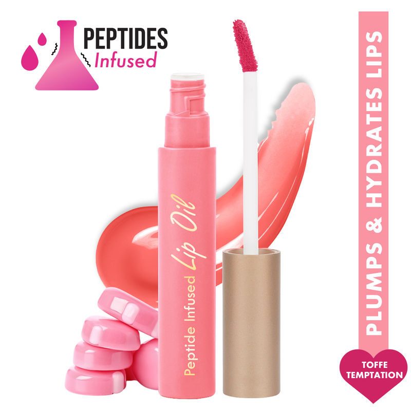 Insight Peptide Infused Lip Oil 06 Toffee Temptation|4.5 gms|MRP 240