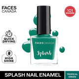 Faces Canada Splash Nail Enamel � 59 Tropical Green|8 ml|MRP 129