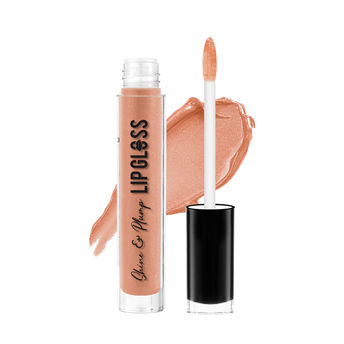 Swiss Beauty Shine & Plump Lipgloss 05 Nude Brown|20 gms|MRP 229