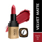 Faces Canada Comfy Matte Velvet Touch Lipstick - Cherry Pie 02|4.2 ml|MRP 449