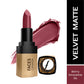 Faces Canada Comfy Matte Velvet Touch Lipstick - Berry Smoothie 04|4.2 ml|MRP 449