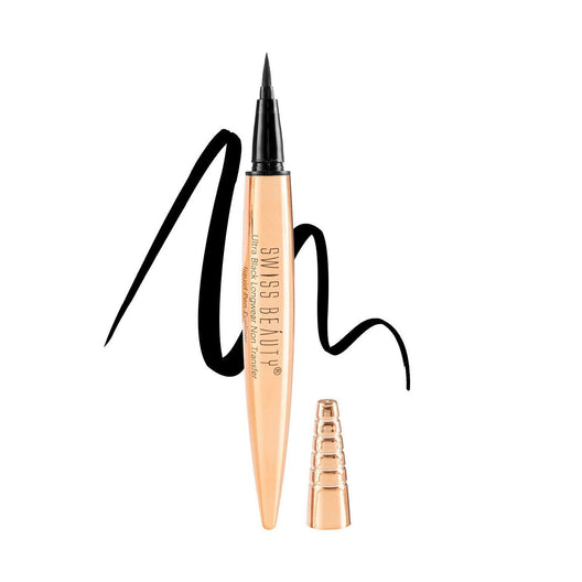 Swiss Beauty Ultra Black Liquid Pen Eyeliner|0.8 ml|MRP 349