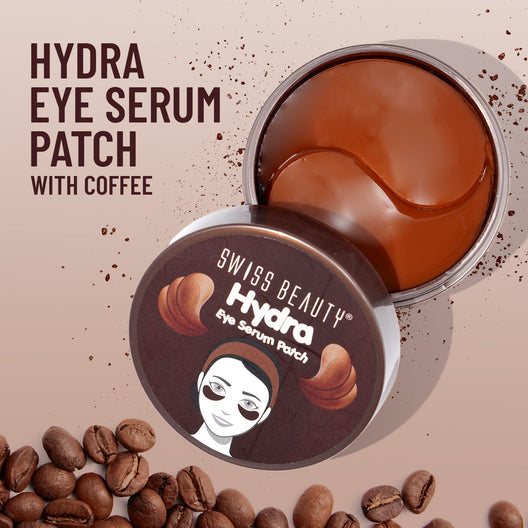 Swiss Beauty Hydra Eye Serum Patches With Coffee|60 Pcs|MRP 349