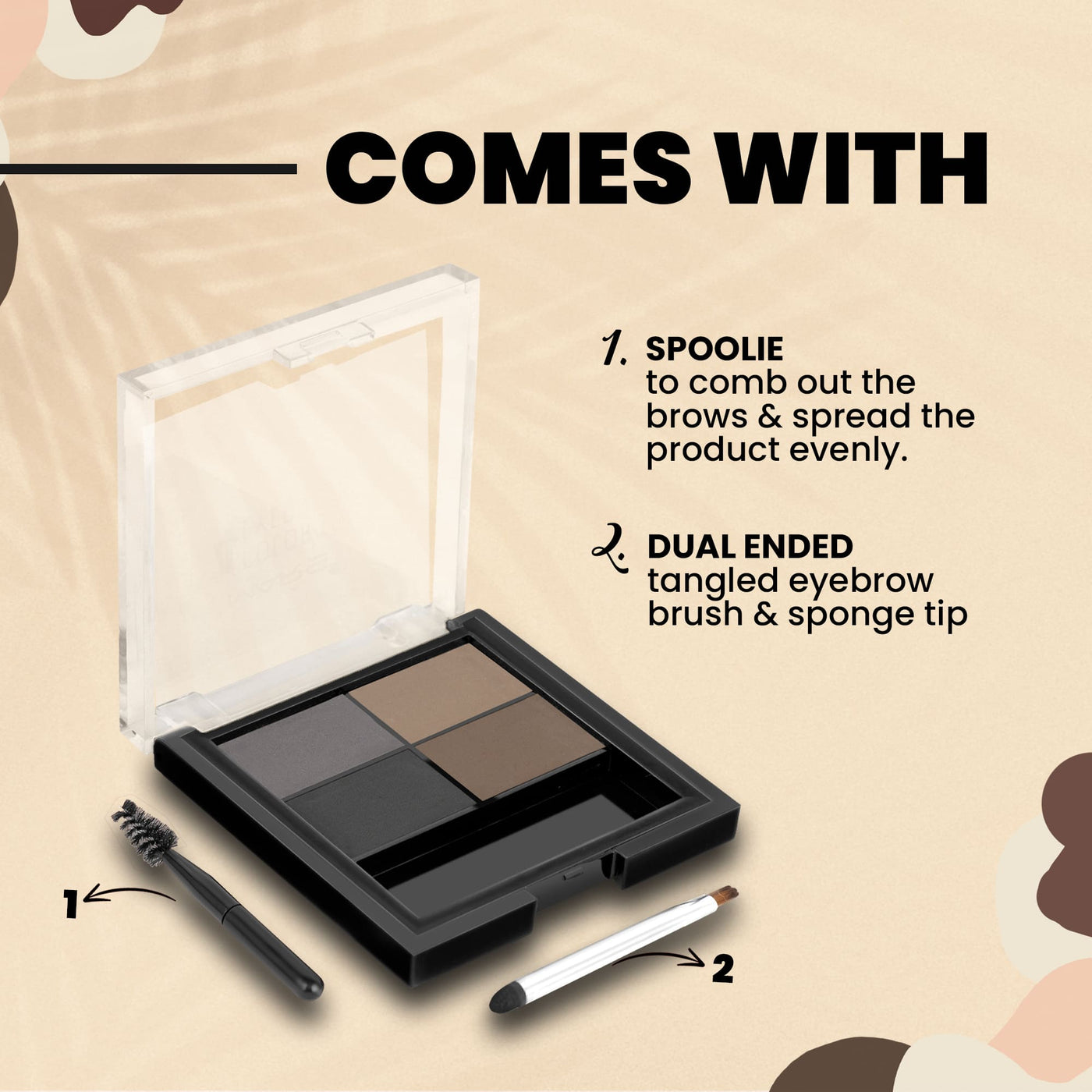 Mars Eyebrow Powder Palette|8 gms|MRP 249