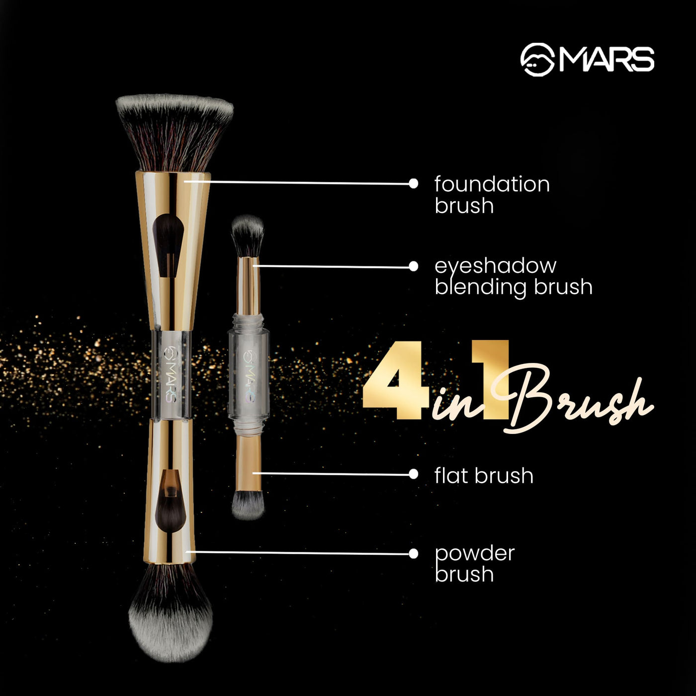 Mars 4 In 1 Travel Brush|MRP 659