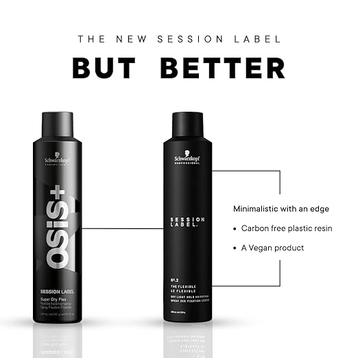 Schwarzkopf Professional OSIS+ Session Label Flexible Hold Hairspray|300 mlMRP 850