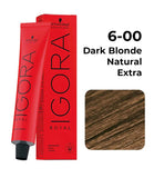 Schwarzkopf Professional Igora Royal Permanent Color Creme (6-00 Dark Blonde Natural Extra)|60 mlMRP 425