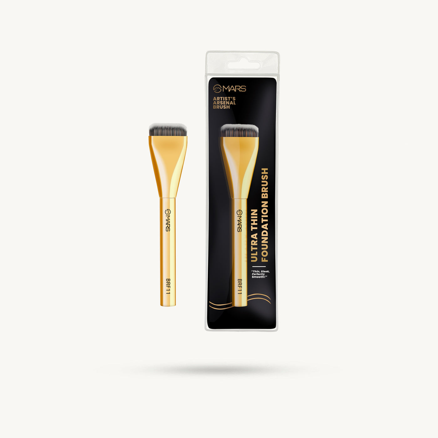 Mars Artist's Arsenal Brush Ultra Thin foundation Brush BRF11|MRP 249