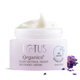 Lotus Organics Plant Retinol Night Recovery Creme|50 gms|MRP 985