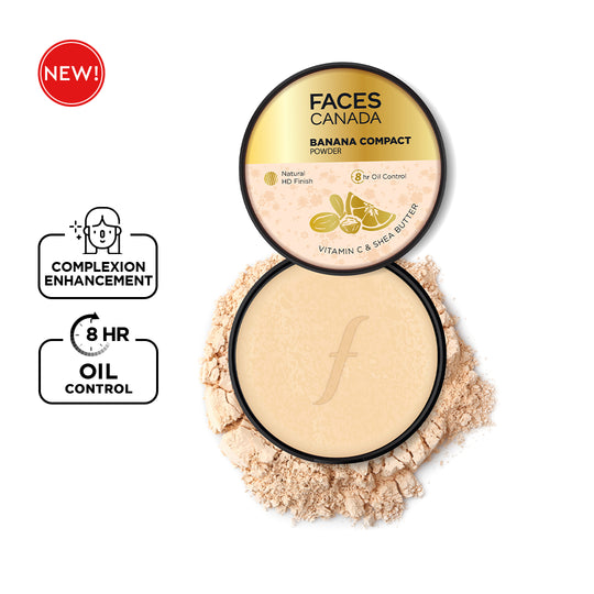 Faces Canada Banana Compact Powder|9 gms|MRP 599