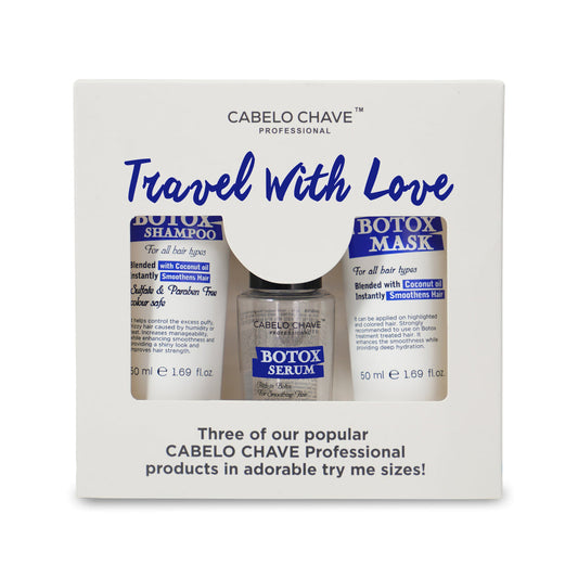 Cabelo Chave Botox Travel Kit l Portable Hair Repair & Frizz Control Solution 100ml