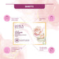 Lotus Herbals Radiant BridalGLOW Rose Gold Facial 4 in 1 Kit, facial kit, rose gold theme