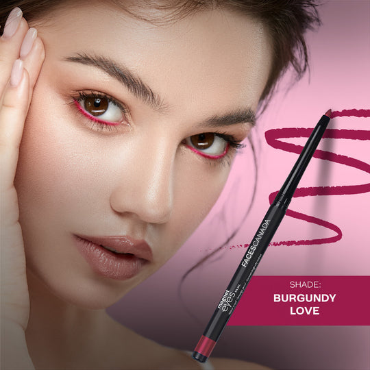 Faces Canada Magneteyes Kajal � Burgundy Love 04|0.3 gms|MRP 249