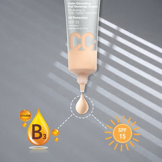 Daily Life Forever52 Color Correcting Full Coverage Cream Breezy-CC002|35 ml|MRP 599