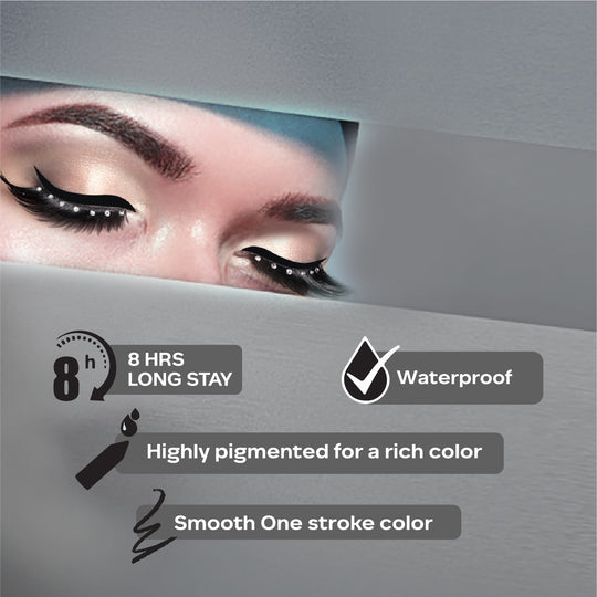 Faces Canada Ultime Pro Eye Pencil � Solid Black 02|1.2 gms|MRP 399