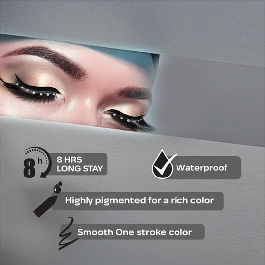 Faces Canada Ultime Pro Eye Pencil � Solid Black 02|1.2 gms|MRP 399