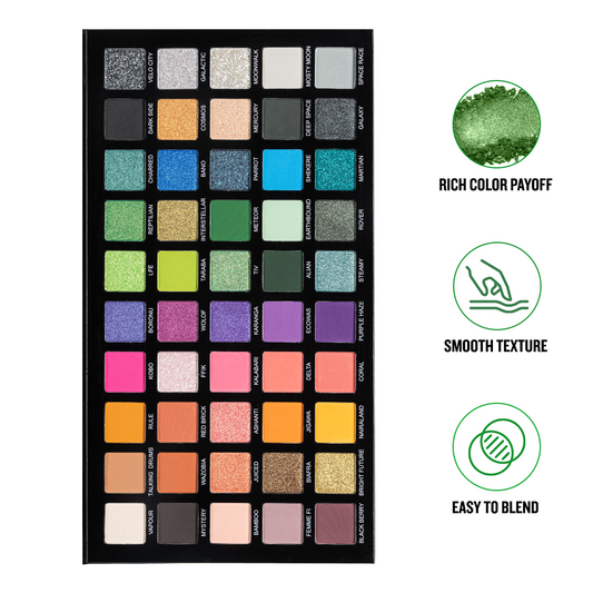 Daily Life Forever52 Color Me Out 50 Color Eyeshadow-CMO001|94.6 gms|MRP 4199
