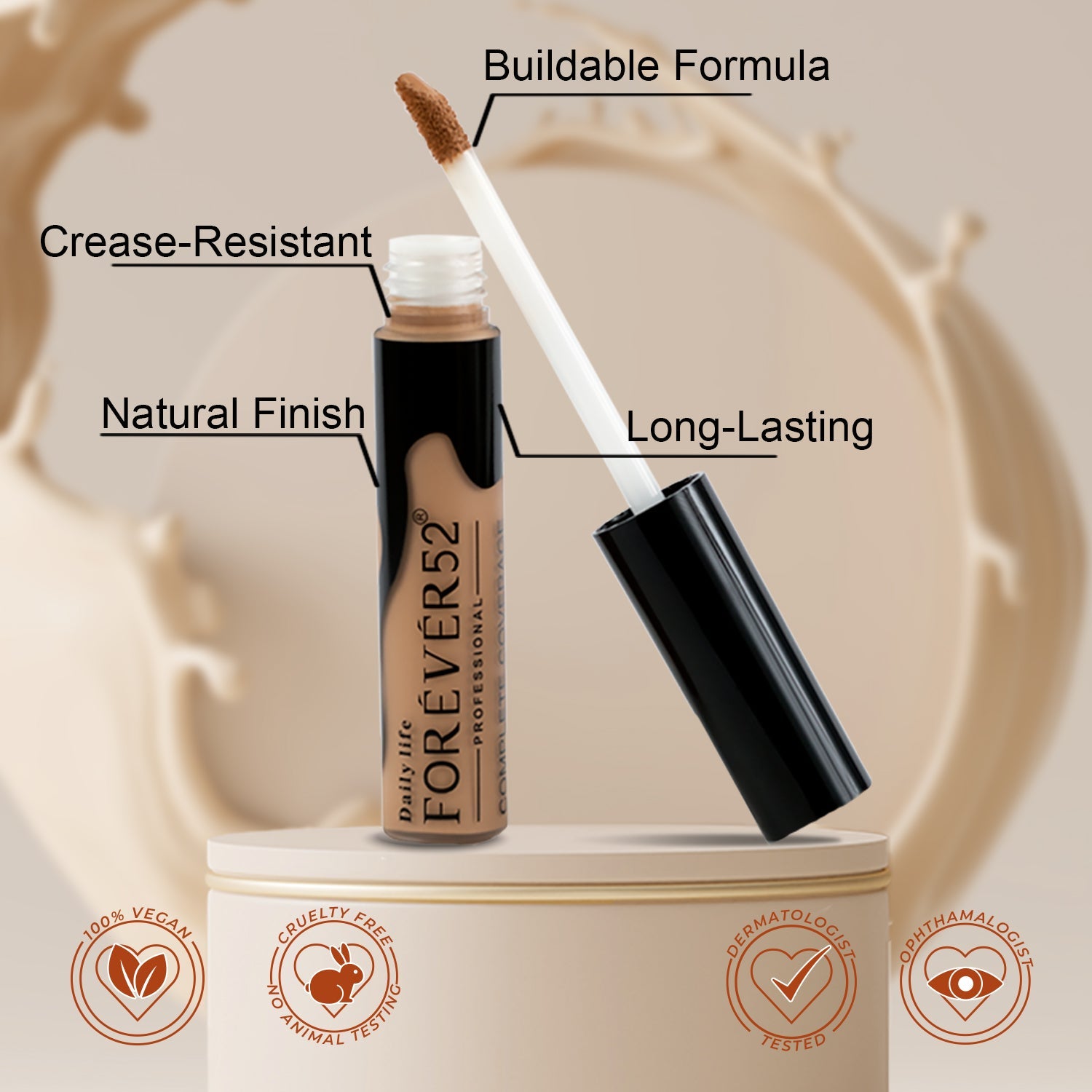 Daily Life Forever52 Complete Coverage Concealer Mocha-COV006|10 gms|MRP 649