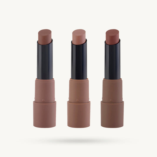 Mars Matte Lipsticks Box | Set of 3 Browns 04|9.6 gms|MRP 447